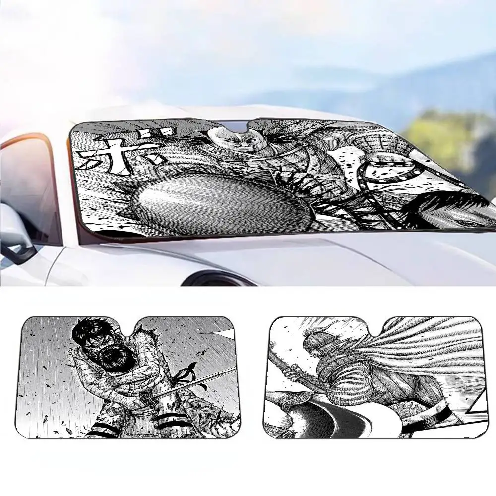 

Anime K-Kingdom Car SunShade Parasol Car Windshield Sun Shade UV Protection and Interior Cooler