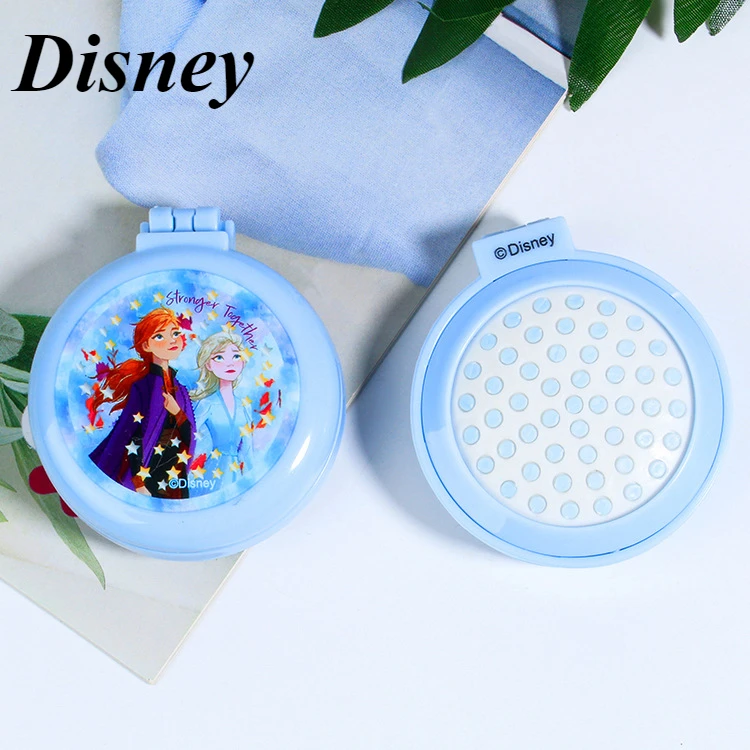 New Cartoon Frozen Series Elsa Makeup Mirror Children's Head Dressing Mirror Dual-use Mini Mirror Portable Girl Gift Toys