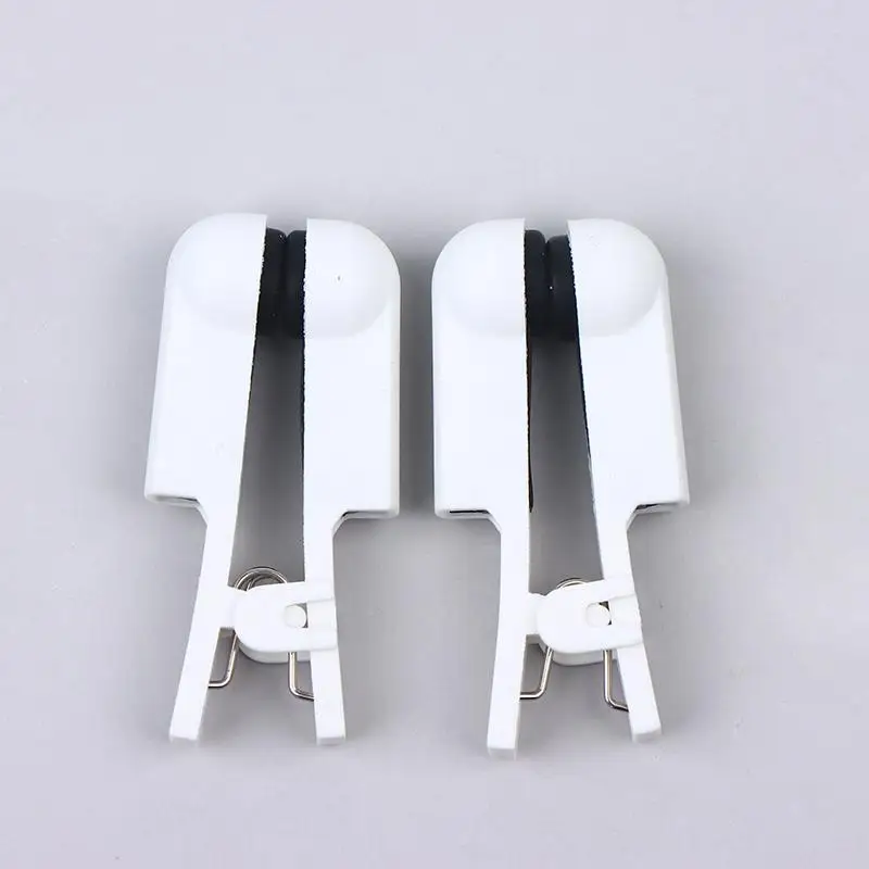(.) 2pcs New Double -sided Silicone Electrode Clips Adapter For Use With Tens EMS Machines Vns Wih 2.0mm Pin