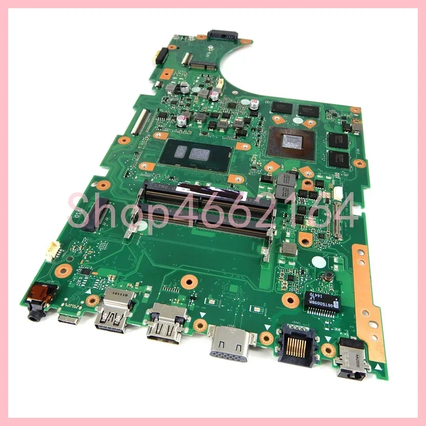 Imagem -05 - Placa-mãe para Laptop Mainboard Asus X756uxm i3 i5 i7 Cpu Gtx950m 960m X756ux X756uq X756uwk X756uj X756uw X756uv