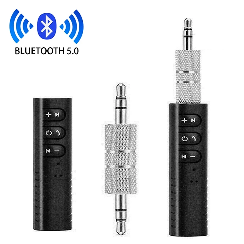 Bluetooth Receiver 3.5mm Jack Aux Audio Receiver Adapter For Phone Headphones Wireless Music MP3 Bluetooth 5.0 Car Kit Adapter
