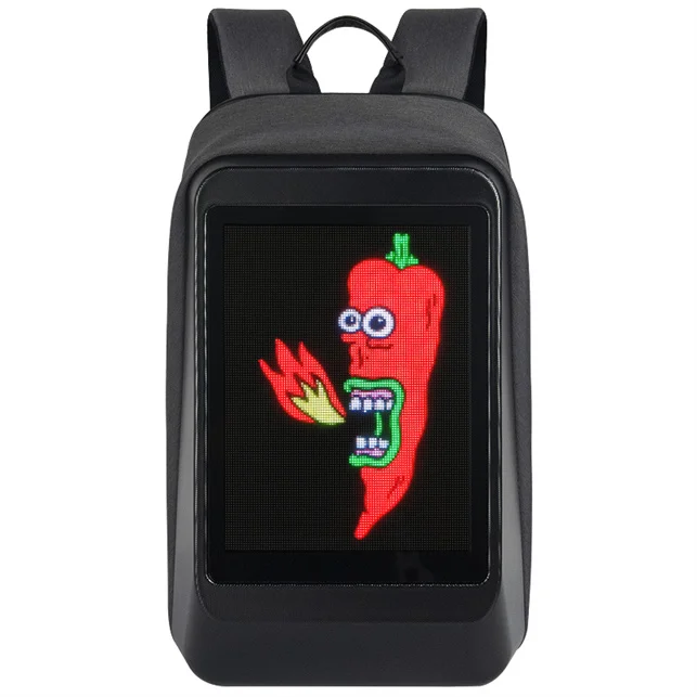 2022 Newest Kids Backpack Hidden Led Display Back Pack With Competitive Price