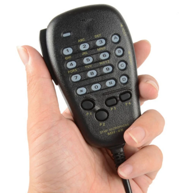 Micrófono de mano DTMF de alta resistencia para MH-48, MH-48A6J, PTT, altavoz para YAESU FT-2600, FT-7800R, FT-7900R, Radio Móvil para coche