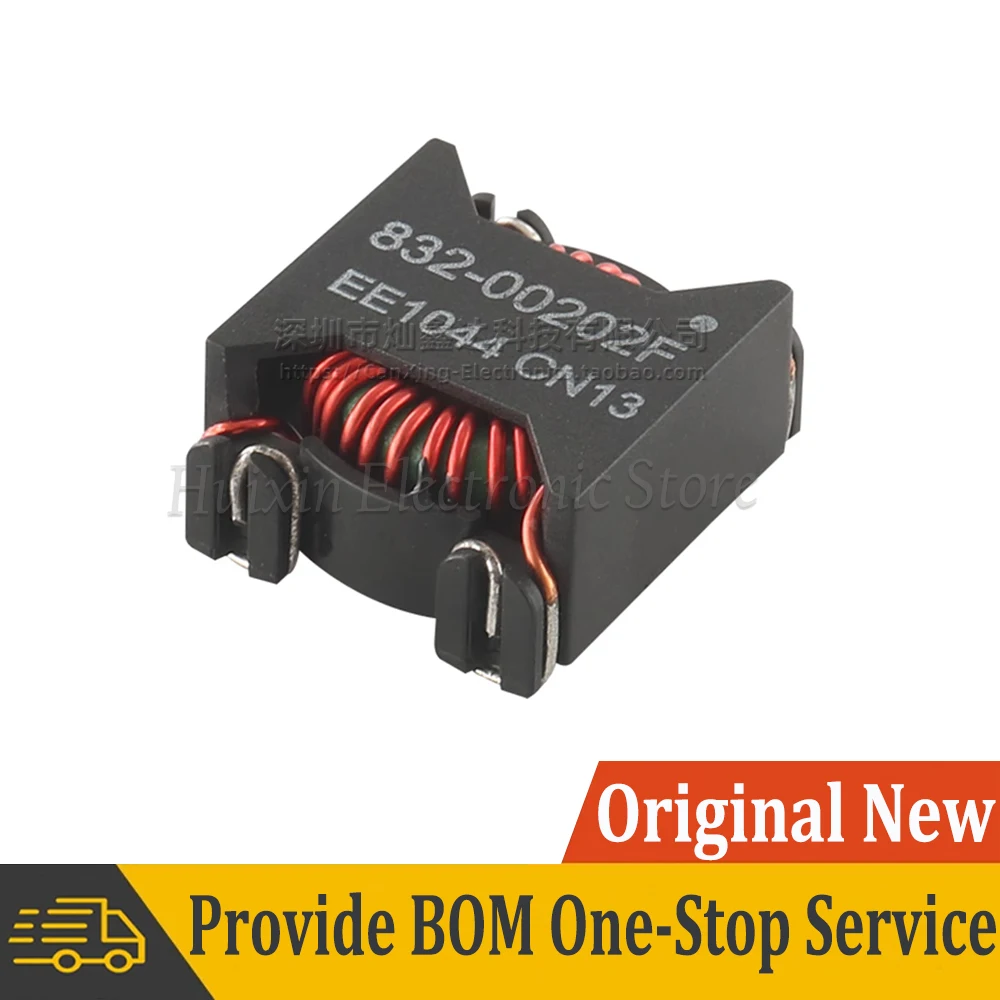 2pcs SMT SMD Common Mode Choke Coil Inductor Inductance 0.6mH 600uH 3.6A Switching Power Supply Filter Magnetic Ring 832-00202F