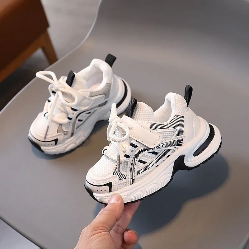 Kids Mesh Breathable Sports Shoe Lightweight Versatile Infant Boys Girls Baby Casual Shoes Spring Autumn Children Running Shoes