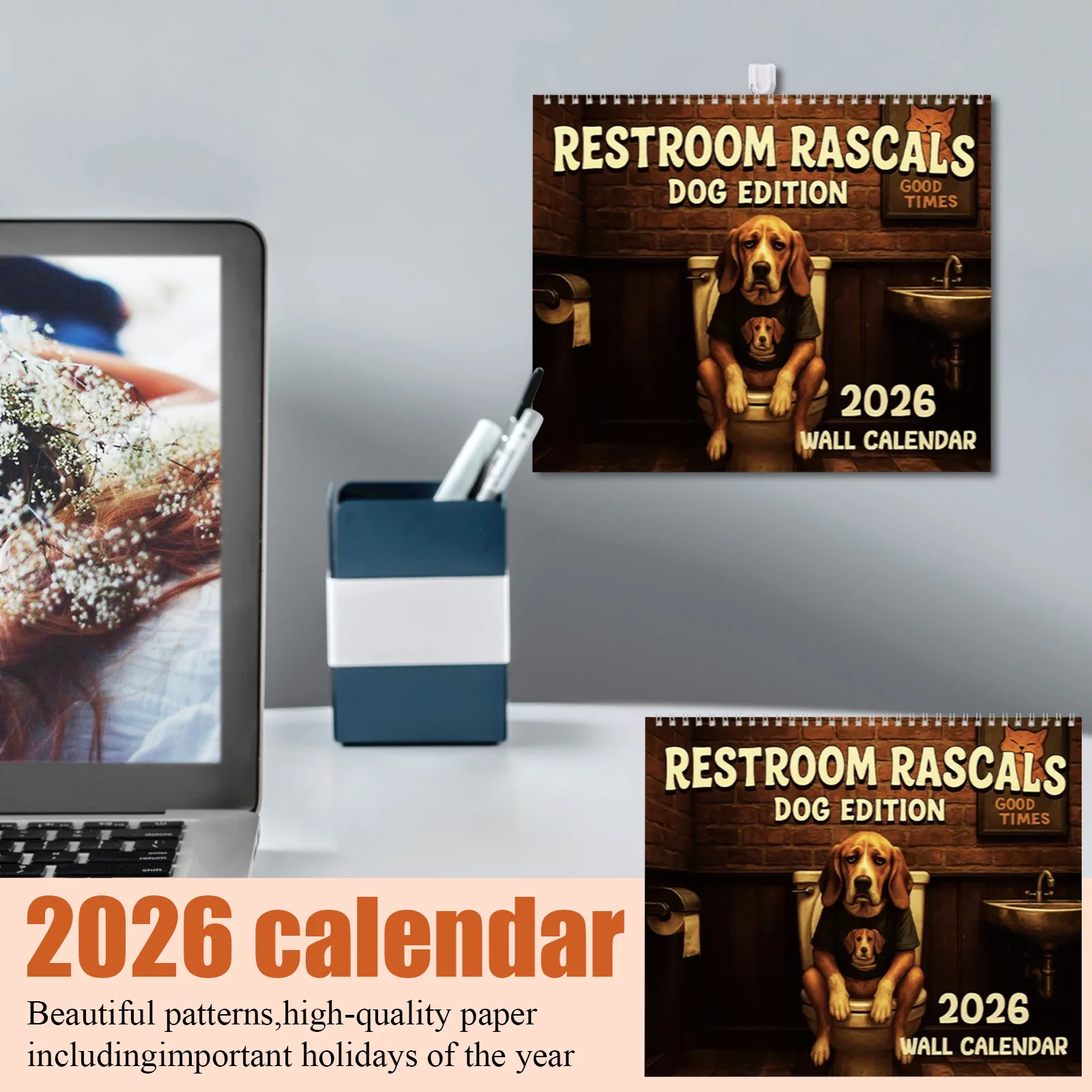 

2026 Toilet Prank Dog Edition Calendar Home New Year Calendar Scheduling Tool 2026 New Year'S Calendar