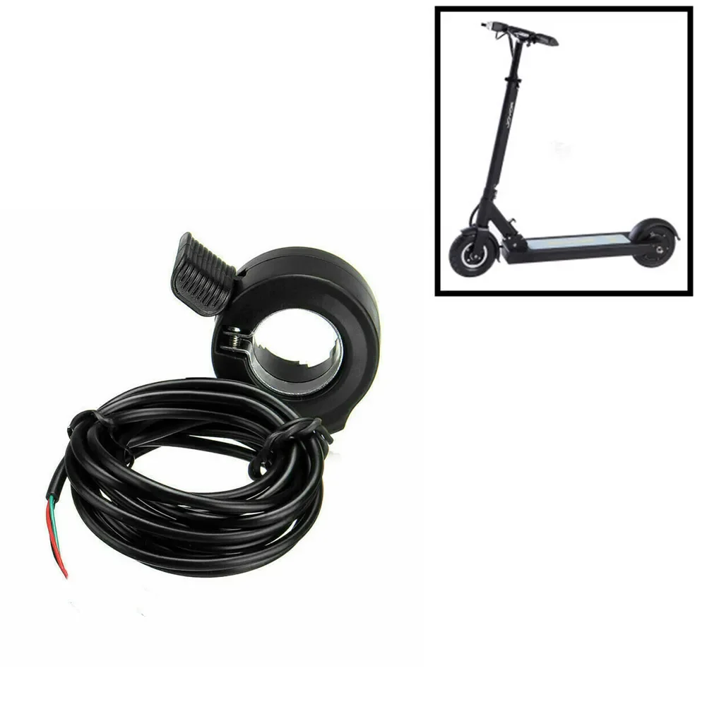 

Electric Scooter E-Bike Thumb Throttle Accelerator Finger Sensor Accelerator Dial Governor Finger Throttle Booster 1.6m Wire