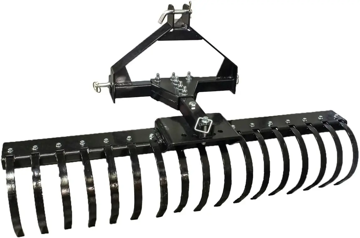 CAT-0 Three Point Landscape Rake. Heavy Duty 50