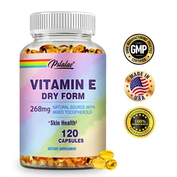 Vitamin E - Supports Hair, Nails, Skin, Eyes, Immune, Digestive Health