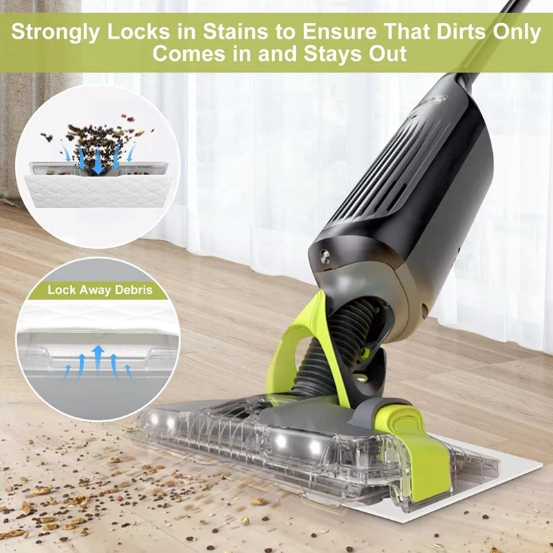 2 шт. сменные подушечки для вакуумной швабры для Shark VACMOP VM252 VM205 VM200 VM190 VC205 QM250 одноразовые сменные аксессуары для швабры