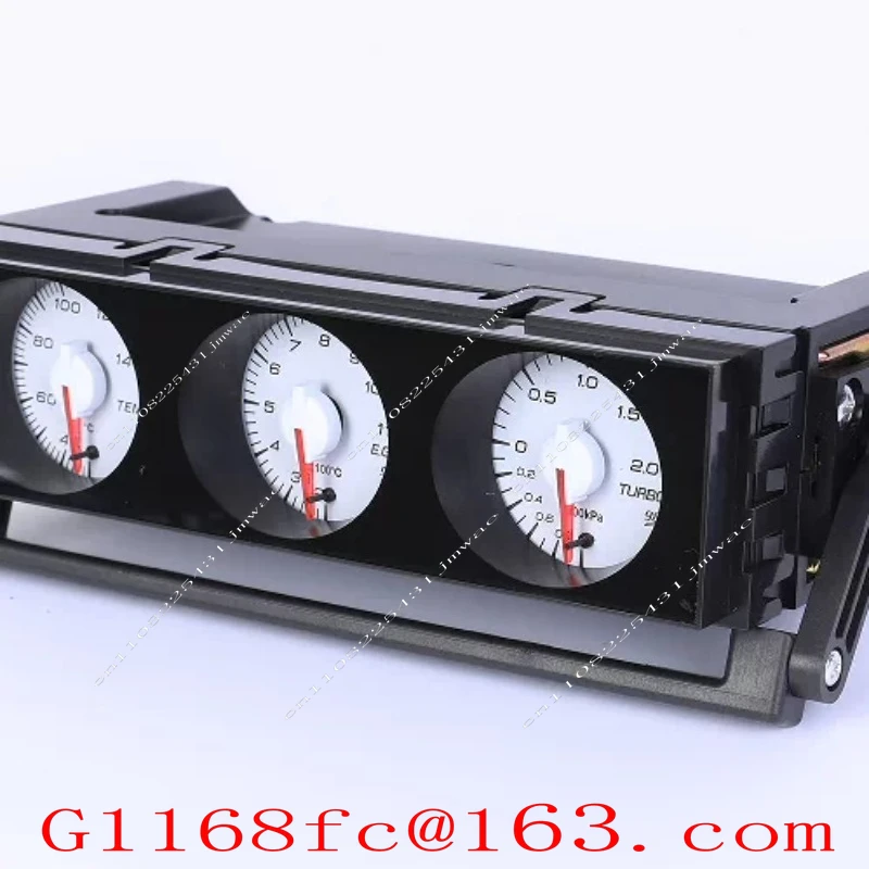 Automobile Modification Instrument, Water Temperature Oil Temperature Oil Pressure Turbine Pressure Triple Meter