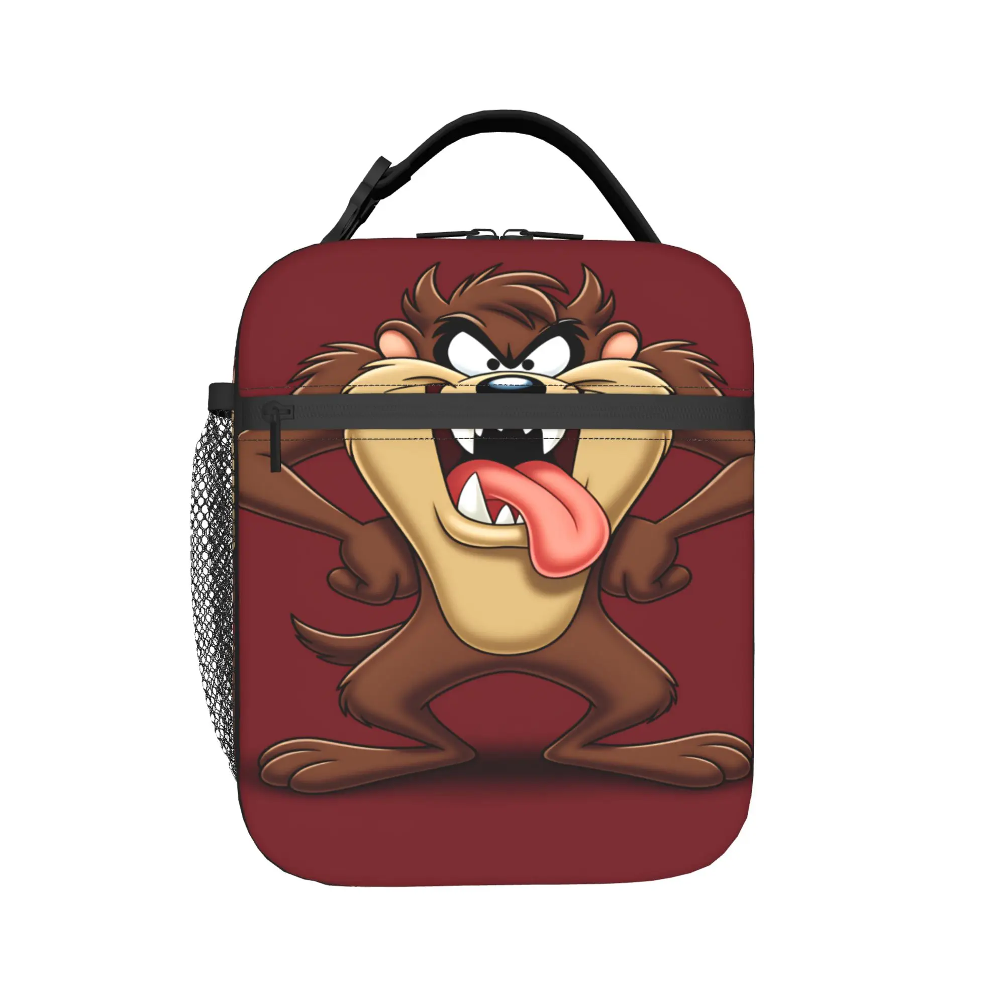 T-Tasmanians D-Devils Lunch Bag For Adult  Print Lunch Box Retro Travel Cooler Bag Portable Waterproof Thermal Tote Handbags