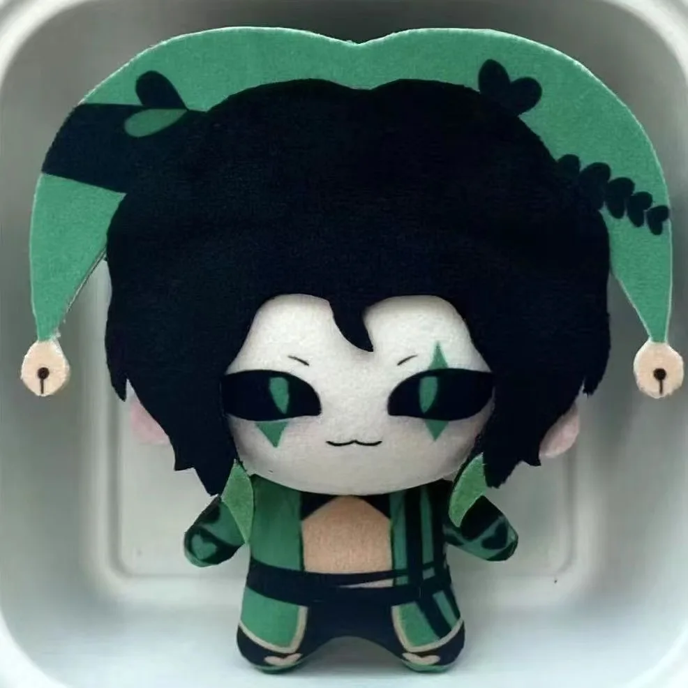 新しい 10 センチメートルハーレクインピエロザフリークサーカスフリークスぬいぐるみかわいいアニメ周辺機器おもちゃハロウィンクリスマスギフト