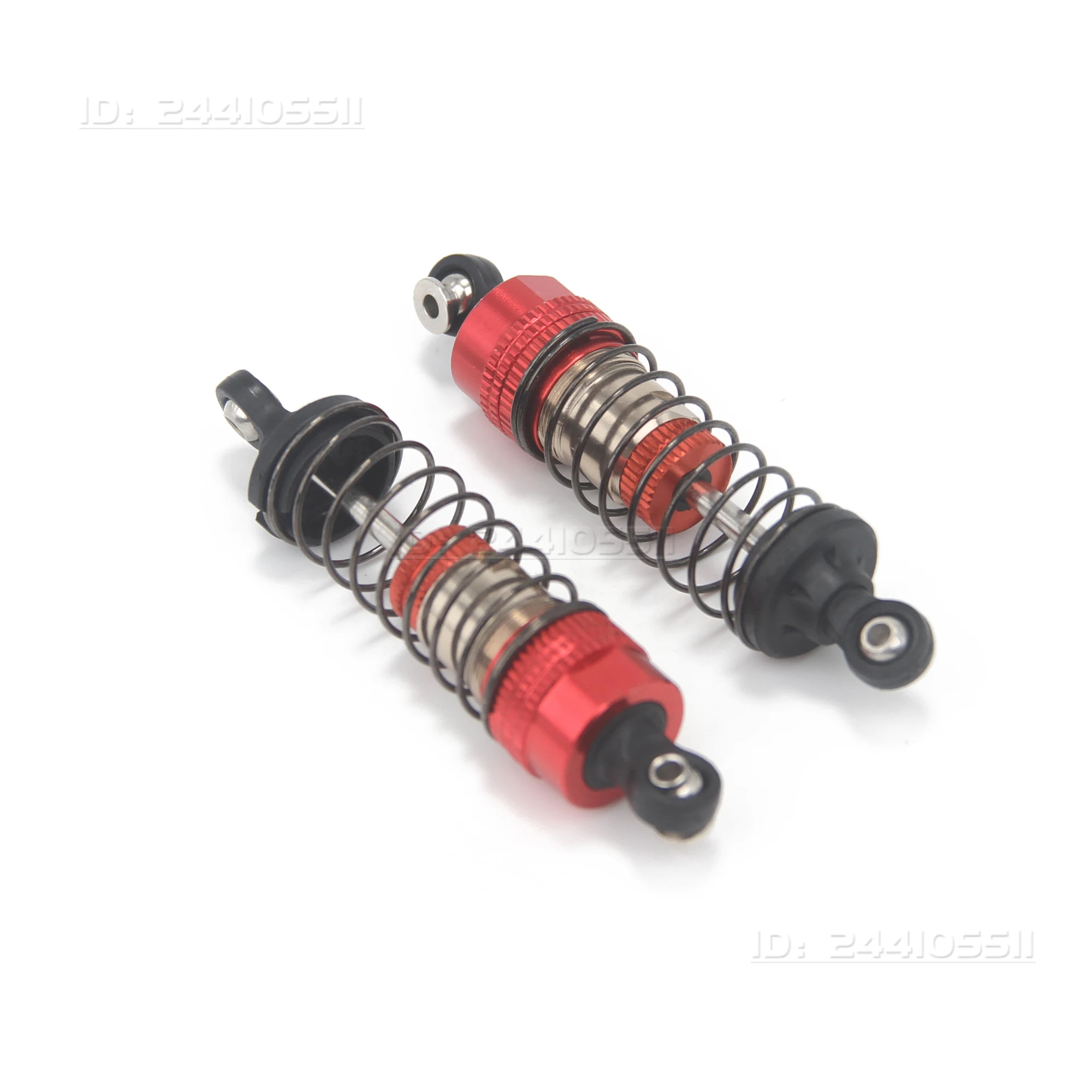 74 mm Metall-Stoßdämpfer-Dämpferaufhängung für 1/16 RC Car SCY 16101 16102 JJRC Q130 Wltoys 144001 144010 124017 MN128 MN86 MJX