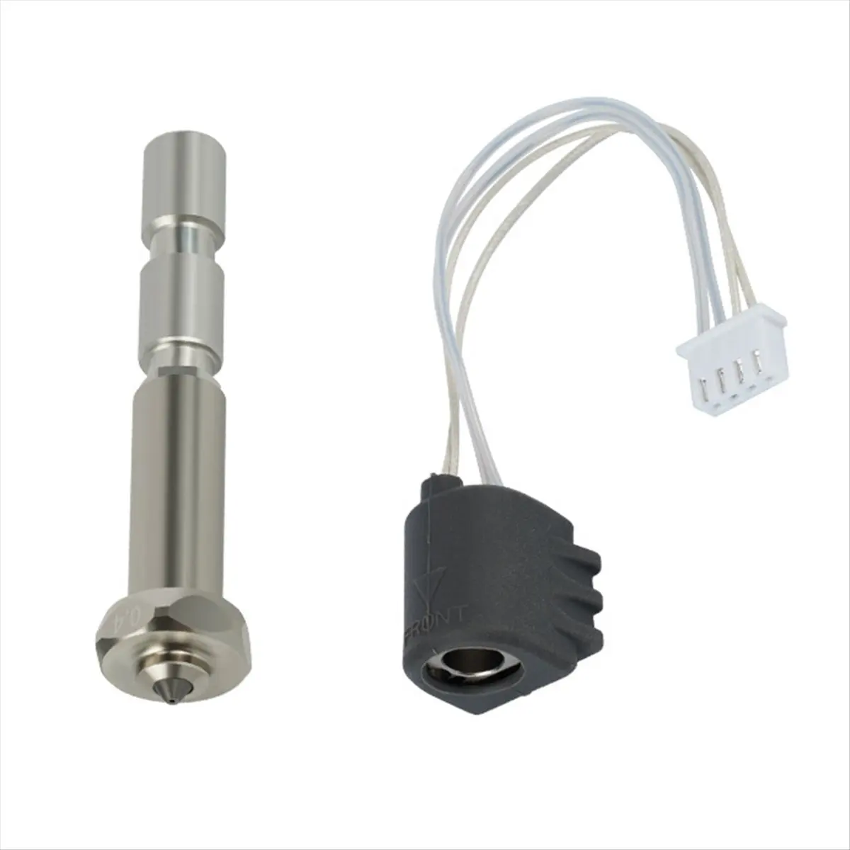 828 For Anycubic Kobra 3 Max Hotend Integrated Hardened Steel Nozzle Thermistor Heating Component K3M Ceramic Hotend 0.8mm