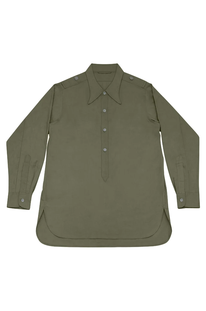 GUSA-010 DAK Tropical Afrikakorps Olive แขนยาว Pullover เสื้อ II