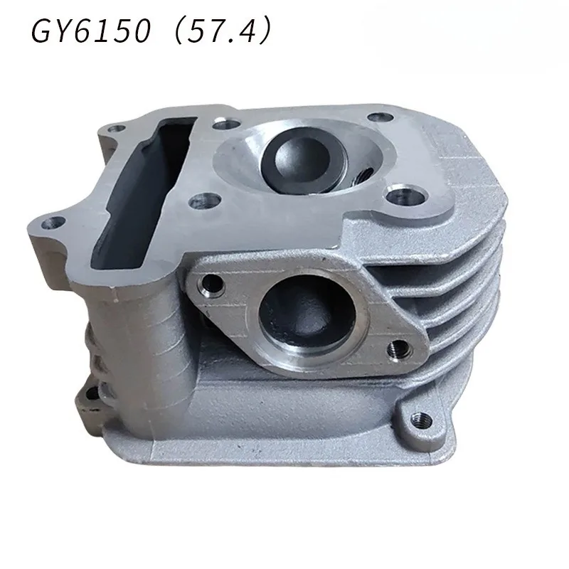 57.4mm Motorcycle Cylinder Head for GY6 GY6150 150cc