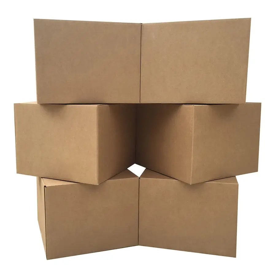 

Moving Boxes 20 x 20 x 15 Pack of 6, Corrugated Cardboad Boxes For Packing, Shipping, Packing amp Moving