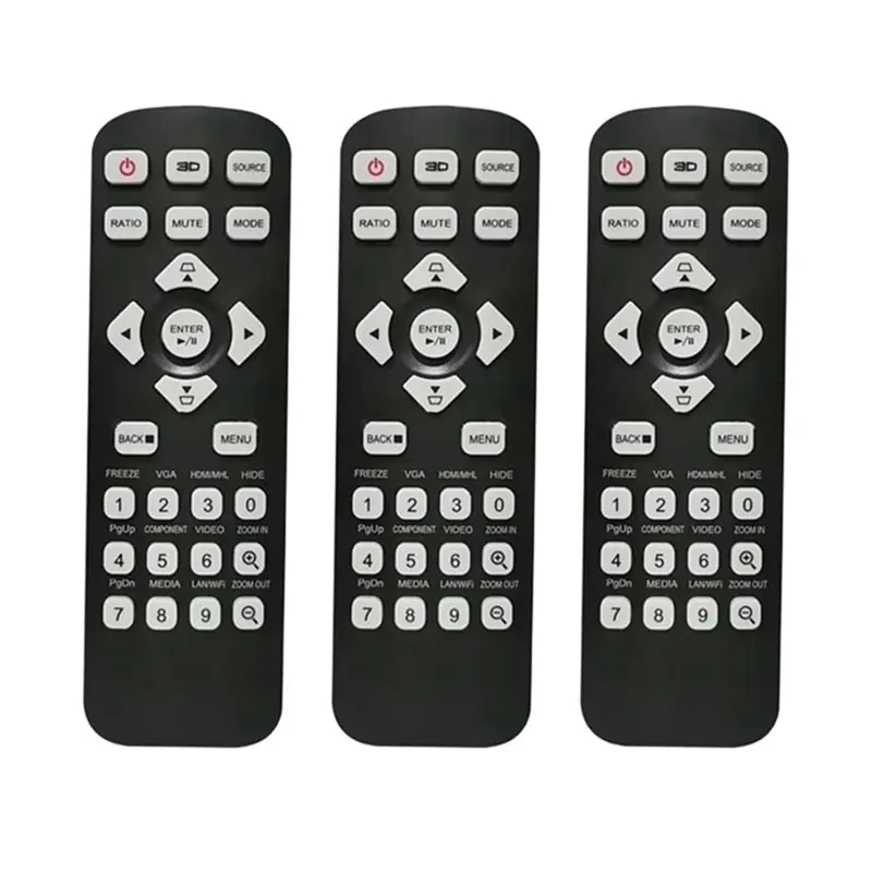 A53M-3PCS T-2501 For Acer Projectors 3D Remote Control