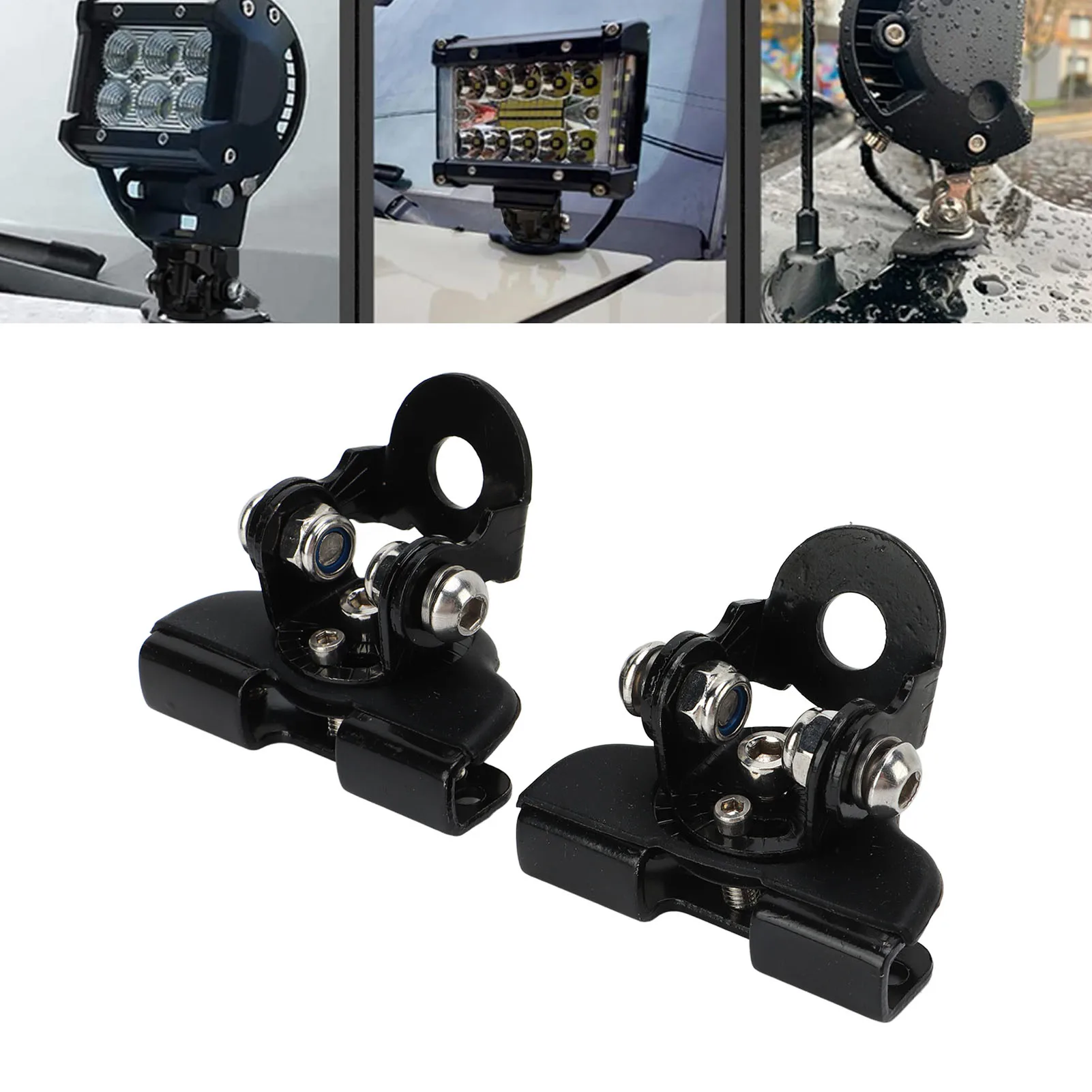 

Offroad Light Mount Holder Shockproof Universal High Hardness Led Light Mounting Bracket for Cars Sedans Trucks UTVs SUVs