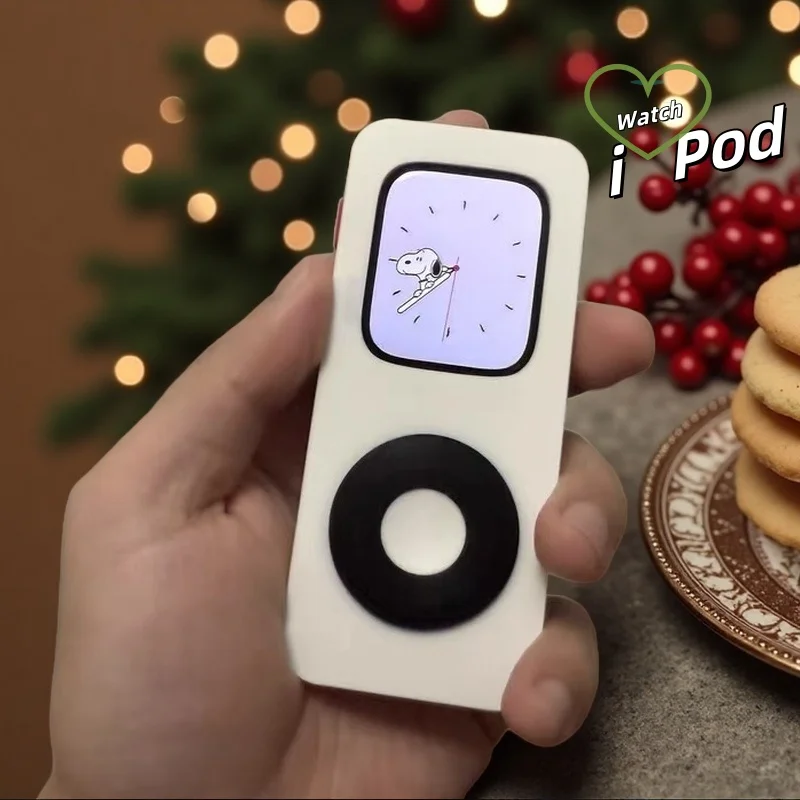 

Чехол Iwatchpod с 3d принтом для Apple Watch 10 9 8 7 6 5 SE Ultra Поддержка Iwatch Расширяет IPod для IWatch 40 мм 46 мм 42 мм 45 мм 41 мм