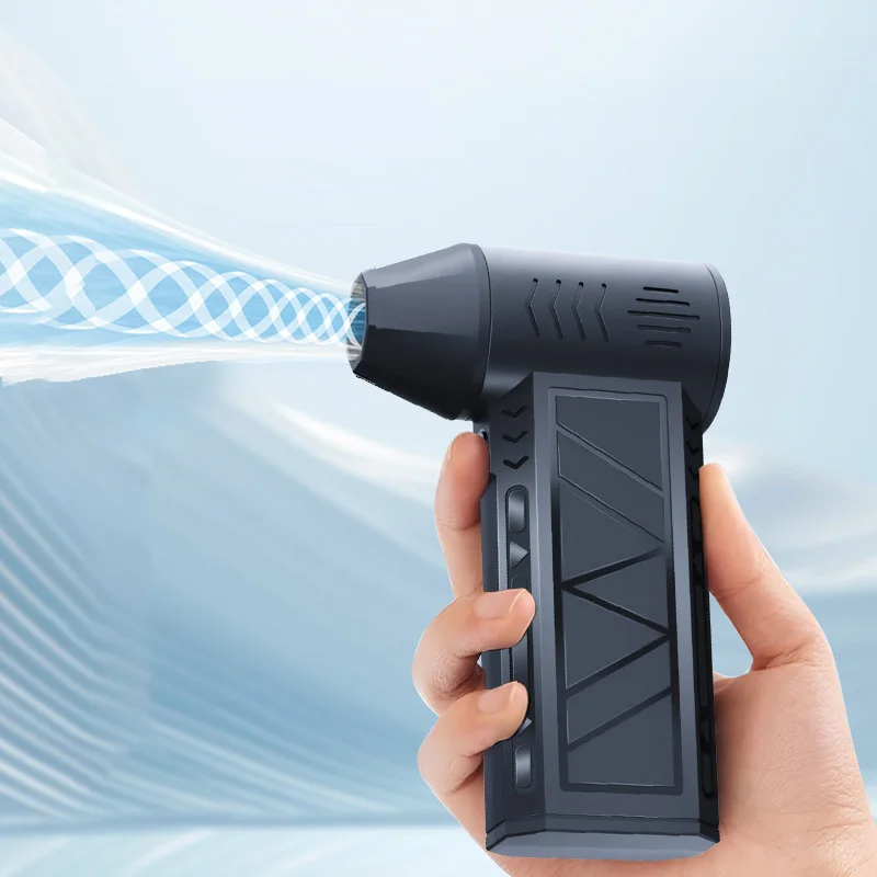 منفاخ جديد 130000 دورة في الدقيقة مع مروحة توربوجيت بفوهة إضافية، سرعة الرياح 52 متر/الثانية، منفاخ كهربائي مع مجفف غبار خفيف الوزن #1