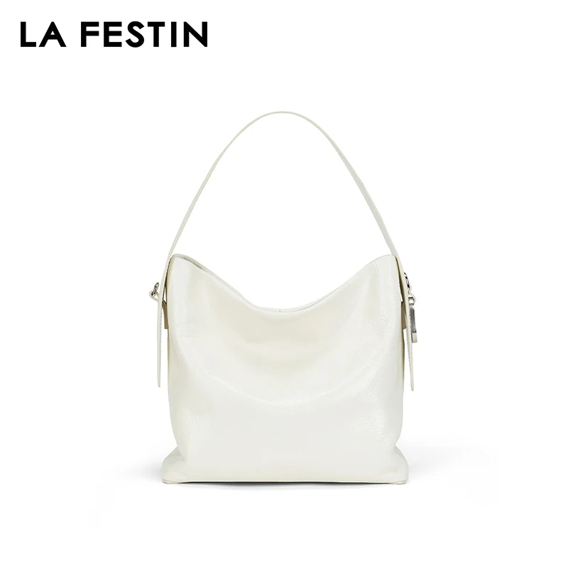 LA FESTIN Original Handbag Women 2024 New Leather Bag Shoulder Bag Luxury Designer Crossbody Bag