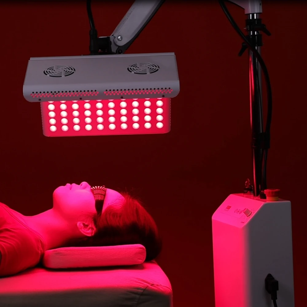 

IDEA GROW TL3000 LED Light Therapy Salon Equipment Adjustable Mobile Timing Support Red & Infrared Light Therapy