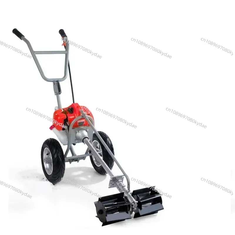 

Portable Small Multifunctional Hand Push Lawn Mower 4-Stroke Powered Land Reclamation And Soil Loosening Lawn Mower Farming/