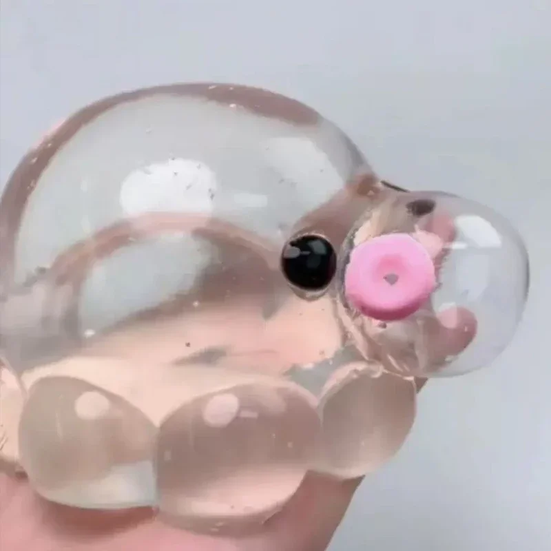 Squishy Bubble Pop Fidget-Spielzeug, Quetsch-Sensorikball & Oktopus-Popper, Anti-Angst-Spielzeug ASMR Spaßiges Partygeschenk