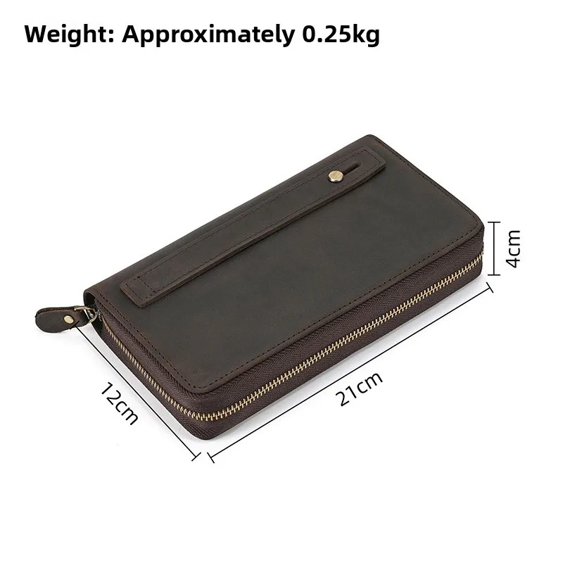 long-wallet-men's-commuting-leather-wallet-zipper-large-capacity-mobile-phone-cowhide-handbag-multi-card-slot