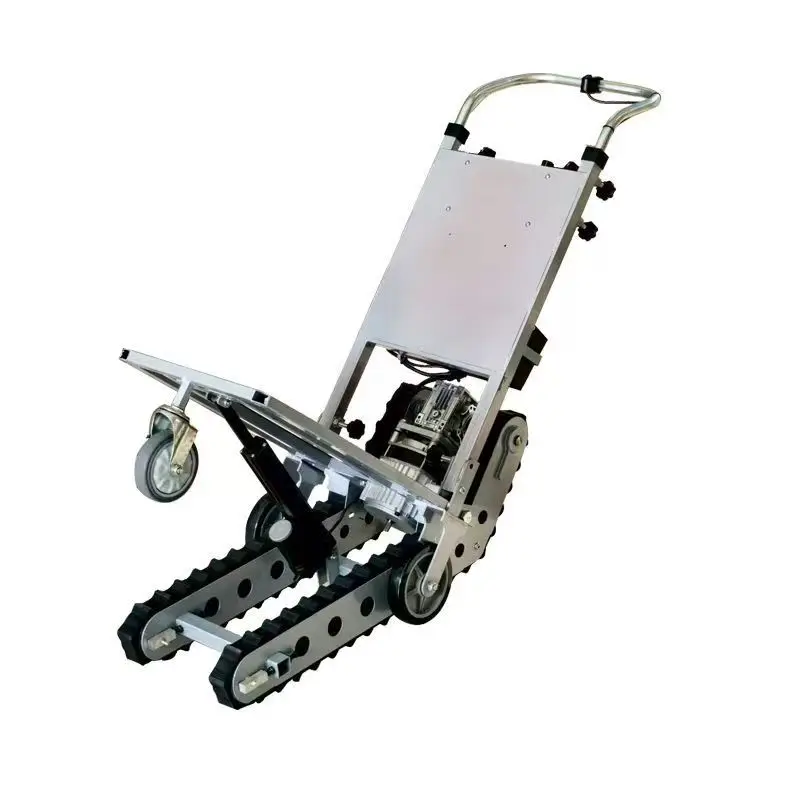 

Многофункциональная электрическая гусеничная тележка-платформа для перевозки грузов, подъемник по лестнице, портативная тележка-лестницеход