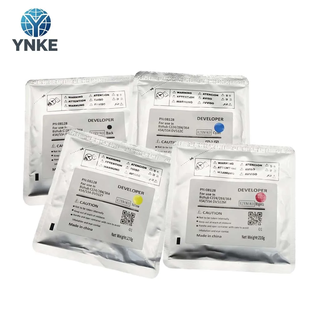 1Set Original DV512 For Konica Minolta Bizhub C220 C221 C224 C226 C284 C364 C454 C554 C308 C368 C458 C558 C658 Recycle Developer
