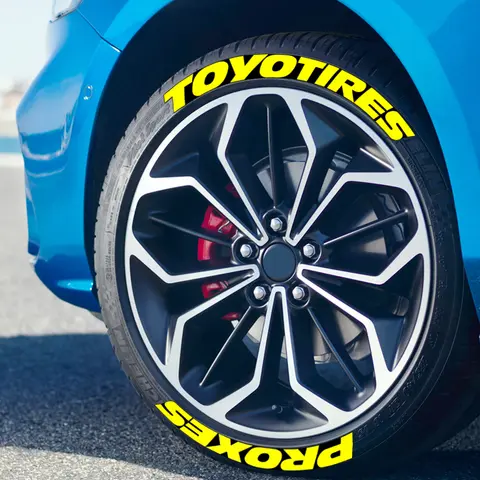 10 best sales टायर स्टिकर - №8