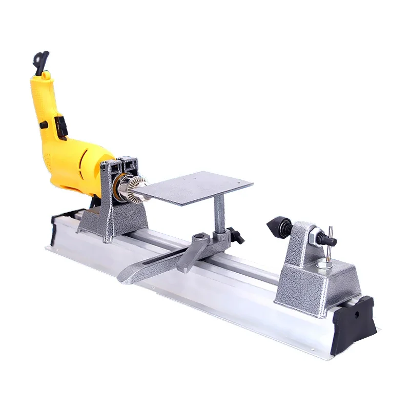 800W Small Woodworking Lathe TZ-002 Multi-function Micro Lathe with Electric Drill and Beads Bracelet Polishing Machine Tool