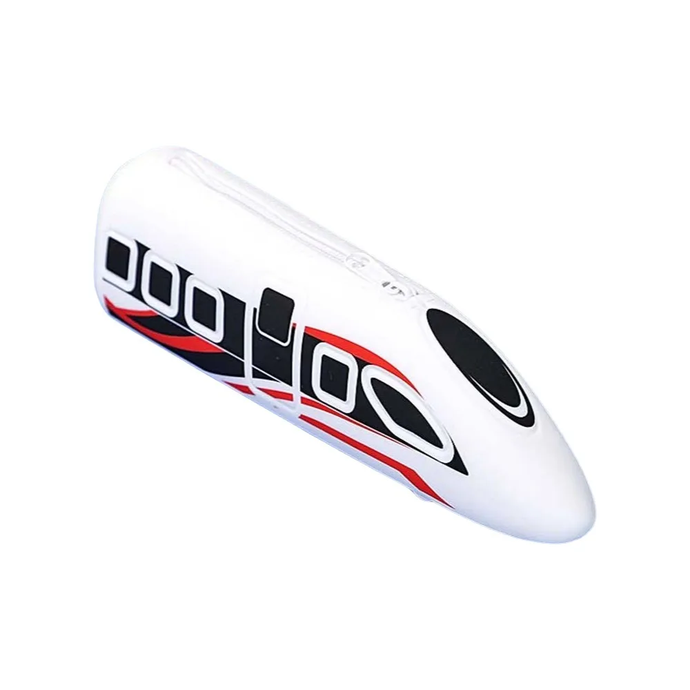 

Cartoon High-speed Rail Pen Bag Drop-proof Large Capacity Storage Pencil Pouch Portable Waterproof Silicone Pen Organizer Boys