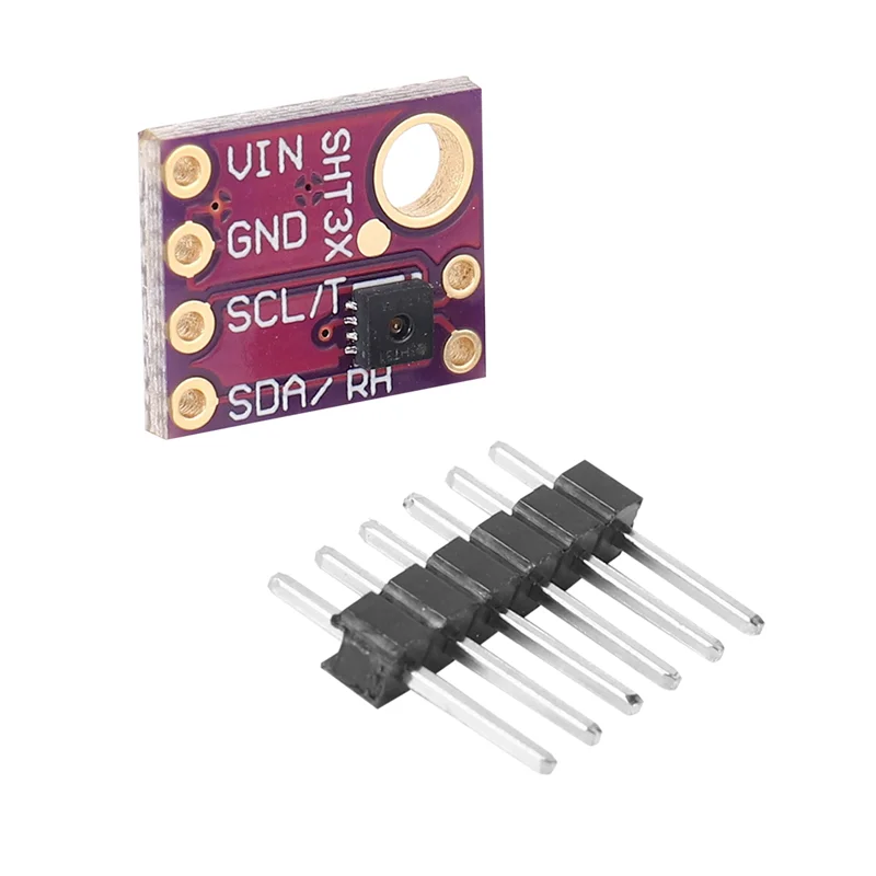 

SHT31-D датчик температуры и влажности, модуль датчика цифрового выхода IIC I2C, интерфейс 3,3 В для Arduino Raspberry Pi