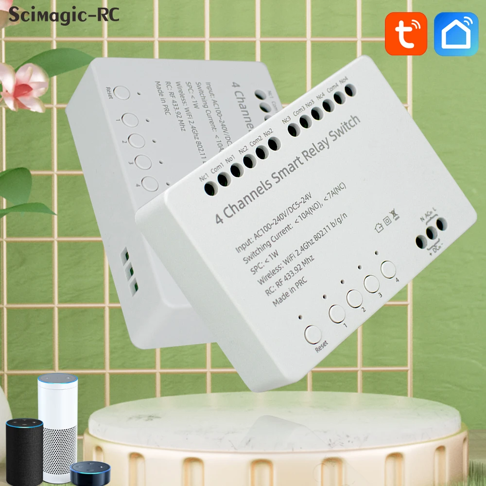 4CH Tuya Wifi Smart… - image