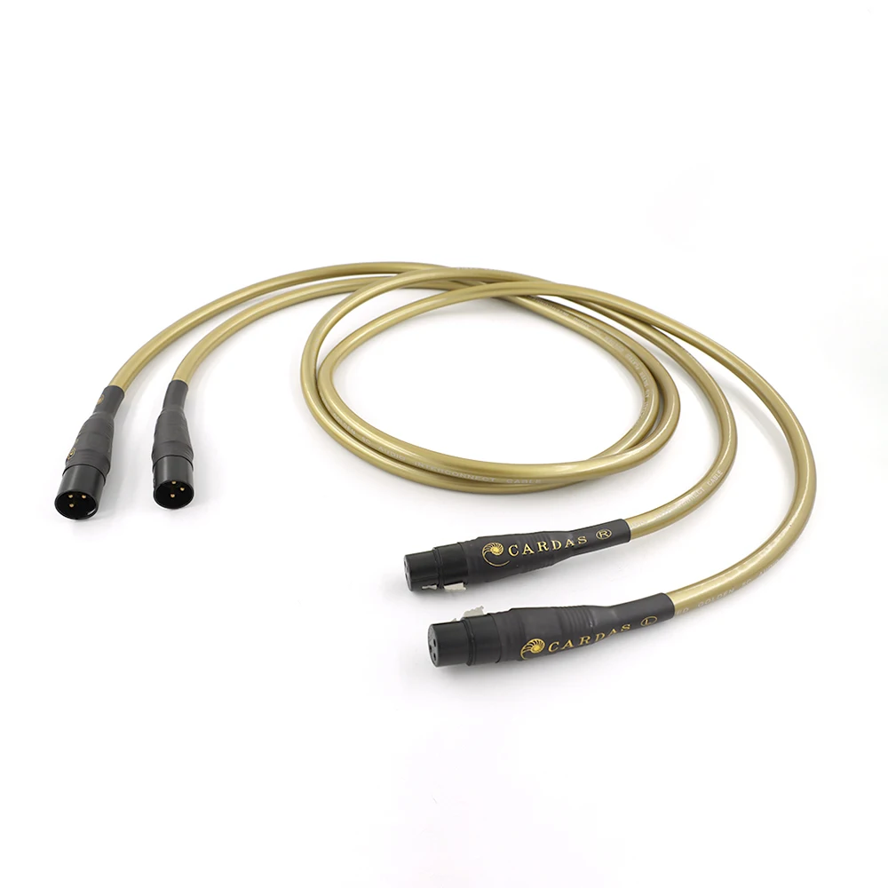 

CARDAS оригинальный высококачественный 3-контактный XLR мужской/женский балансировочный кабель HiFi усилитель CD-плеер линия 1 пара