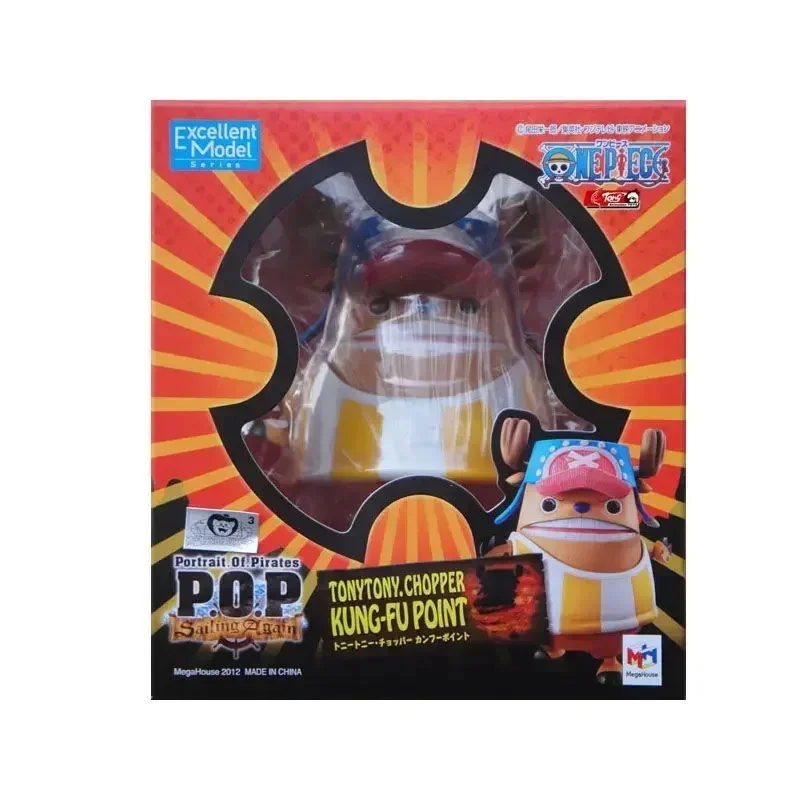 Original ONE PIECE MegaHouse POP Figures POP Workmanship Tony Chopper Series Figure Collections Model Dolls Toys Birthday Gifts