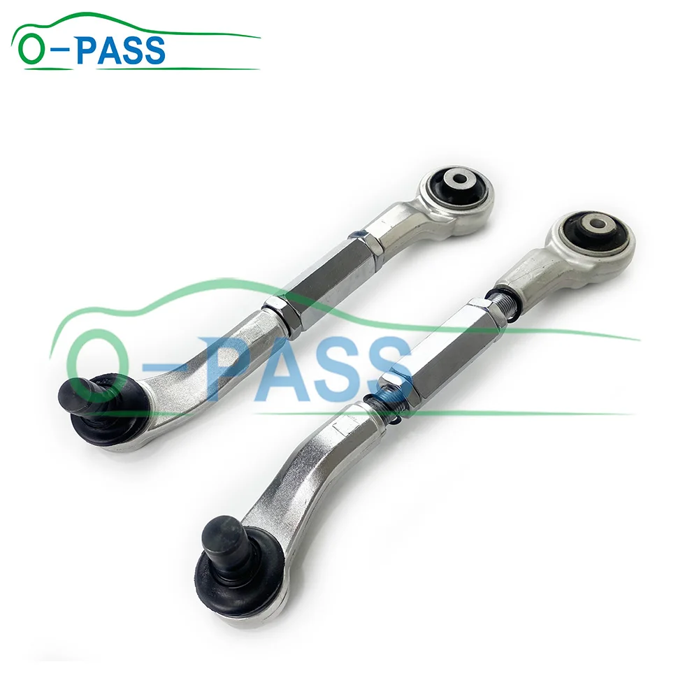 OPASS Front Camber Control arm For AUDI A6 4F C6 A8 D3 4E RS6 VW Phaeton 3D 4E0407505D 4E0407509D Adjustable Forward Rearward