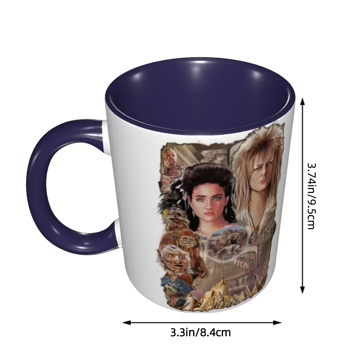 Enter The Labyrinth Mug Funny Ceramic Coffee Cups Tea Mugs Milk Cup Drinkware Gifts for Friends DIY Custom