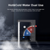 3200W Electric Water Heater Hot Water Faucet 2 in 1 Basin Tap Tankless Geyser 220V Instant Water Heater Faucet For Home