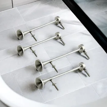 2 adet Metal Hoparlör Düdük Boynuz Modeli 1/14 1:14 RC TAMIYA King Hauler GL Traktör Kamyon Modeli LESU SCANIA R620 ACTROS 3363