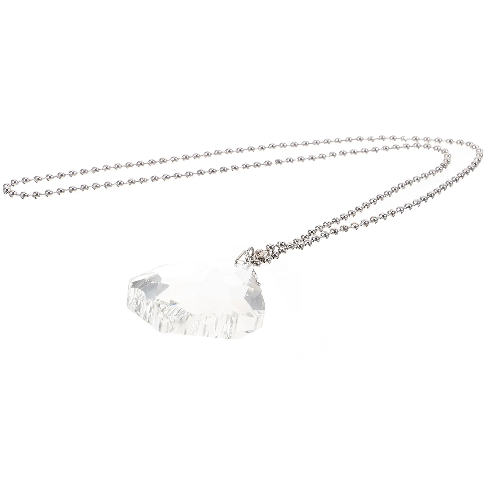 

Crystal Prism Ball Pull Chain Pendant Extension Fine Workmanship for Bedroom Lamp Lighting Beaded Chain Accessory