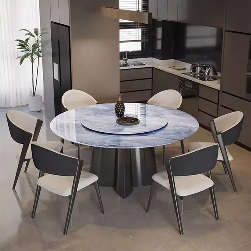 Dining Table Console Rooms Luxury Desk Center Tables Folding Living Room Mobili Arredamento Casa Round Kitchen Furniture