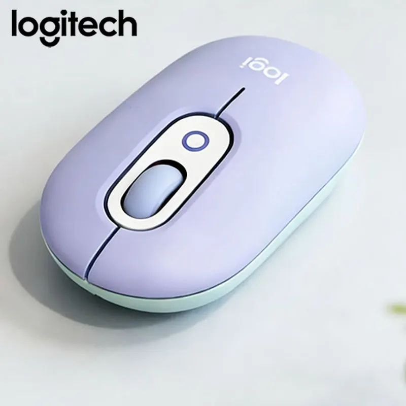 

Logitech M350POP Detail packed office mouse: mute button+anti slip scroll wheel, smooth every click, experience skyrockets~