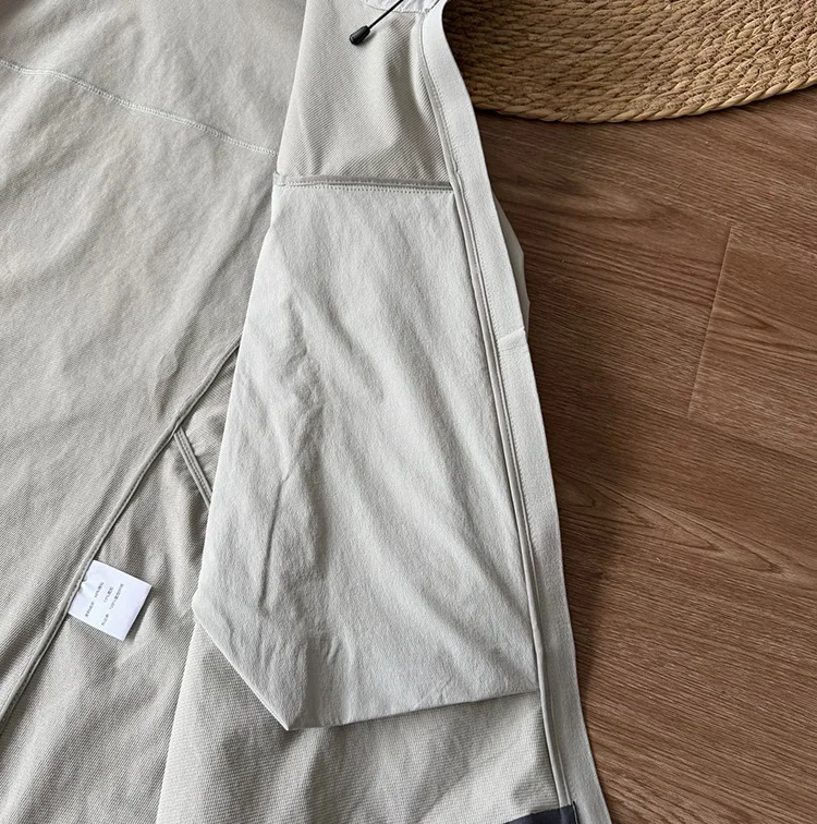 Herren-Softshell-Kapuzenjacke – Leichte Reißverschluss-Jacke für den Alltag im Herbst und für Outdoor-Aktivitäten – Detail 14