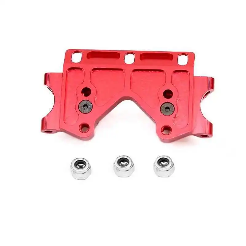 Aluminum Front Bulkhead Upgrade Parts for 1/10 TRX Slash 2WD Rustler VXL Stampede Bandit Replace 2530 2530A RC Parts