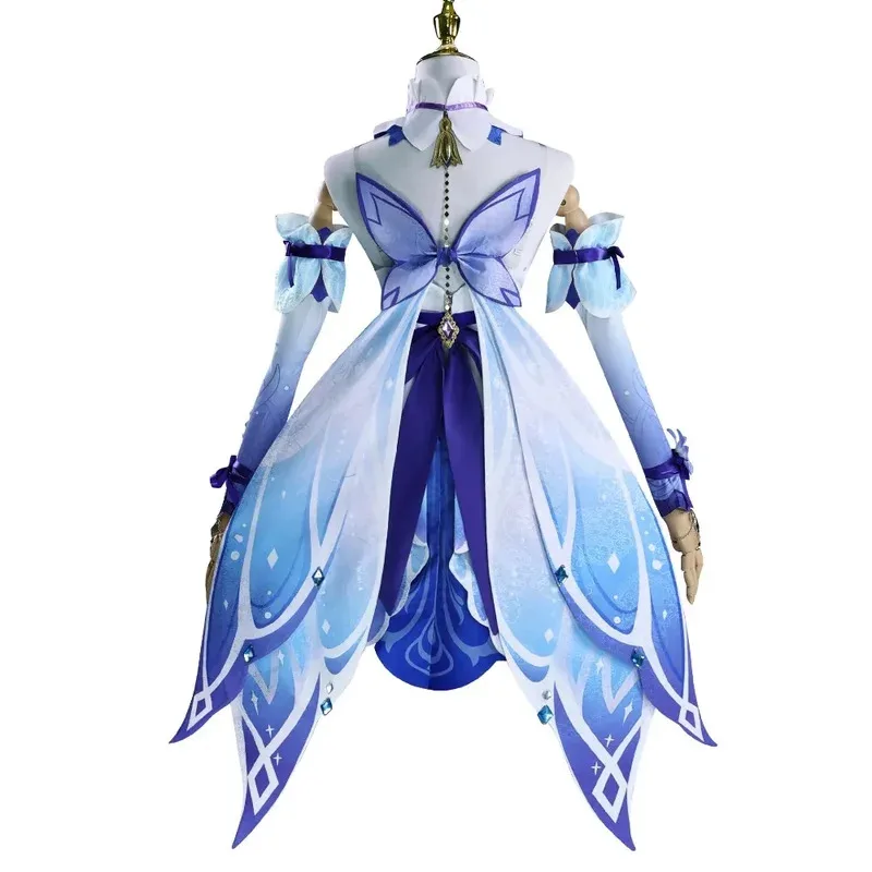 

Genshin Impact Nilou Cosplay Costume Wig Breeze of Sabaa Dress Uniform New Skins Dancer Headwear Halloween Party for Women Girls